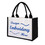 TOPTIE Custom Embroidery Canvas Tote Bag White, Add Logo Grocery Shopping Bags Personalized Name Beach Bag
