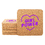 Muka Custom Cork Coasters for Drinks, Personalized 4 Inches Color Printing Square Coaster for Cups, Customize Coasters for Crafts, Cork Coasters for Kitchen/ Restaurant/ Home/ Cafe Supplies