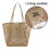 TOPTIE Custom Mesh Beach Bag for Women, Shoulder Handbag, Large Storage Capacity Bags, Add Your Logo on Tote bag