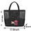 TOPTIE Custom Beach Bag with Patch, Large Storage Mesh Tote Bag with 8 Pockets Travel Essentials, Add Your Logo on Bag