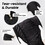Muka Personalized Compression Packing Cube with Logo, Large Double-sided Storage Suitcase Organizer for Travel Essentials