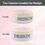 GOGO Custom Velvet Spa Skin Headband, Embroidery & Heat-Transfer for Women Makeup Hair Band - Cream