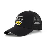 TOPTIE Embroidery Custom 6 Panel Structured Trucker Cap, Unisex Water-resistant and Breathable Mesh Baseball Cap