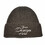 TOPTIE Custom Embroider Unisex Beanie Hats, Winter Knitted Beanies for Men Women, 100% Wool Soft Warm Skull Cap - Coffee