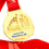 Muka Custom Medal, Personalized Race Medal Award Trophy, Gold Medal for Marathon Running Memorial