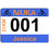 Muka Custom Race Bibs Numbers Tear Off 001-100, 8-1/4 x 6 Inch Adhesive Tyvek for Marathon Races and Events