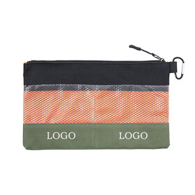 Muka Custom Oxford Tool Bag Large Capacity Waterproof Zipper Storage Bag with Hook for Hardware Tools