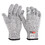 TOPTIE Cut-Resistant Wear-Resistant Gloves Level 5 Protection Anti Cutting Gloves for Kitchen, Woodworking, Gardening, S