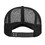 TOPTIE 5 Panel Polyester Foam Front, Mesh Back, Adjustable Snapback Trucker Hat with Rope