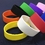 GOGO 10 PCS Wide Silicone Wristbands, Rubber Bracelets, Party Favors - Mixed Colors