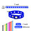 GOGO 10 PCS Adjustable Cute Wristbands, Multi-Color Rubber Charm Bracelets for Boys and Girls, Party Favors