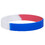 GOGO 24 PCS Red White Blue Silicone Bracelet Patriotic Wristbands Rubber American Bands USA 4th of July