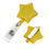 GOGO 1.37" Star ID Badge Holder Reel With Belt Clip