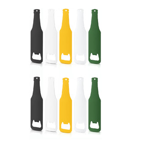 Aspire 10 PCS Stainless Steel Bottle Opener Metal Bar Tool Portable Multi Functional for Beer and Soda