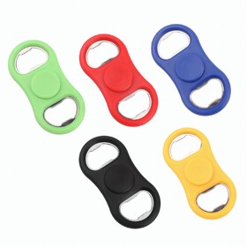 Aspire 5 PCS Fidget Spinner Bottle Opener, Stainless Steel Bottle opener with Finger Spinner for Anxiety Relieve Stress