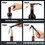 Aspire 12 PCS Wine Corkscrew Foldable Bottle Opener All in 1 Wine Key for Restaurant Waiters, Bar Bartenders