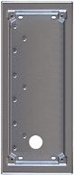 Alpha Communications 3H X 1W Surface Back Box-Titan