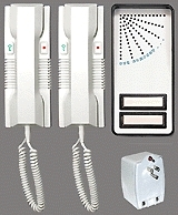 Alpha Communications 2-Handset Doorphone Kit-2 Wire