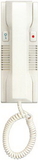 Alpha Communications 5 Wire Wall Handset-Crbn-White