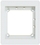 Alpha Communications 1Hx1W Module Panel Frame-White
