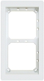 Alpha Communications 2Hx1W Module Panel Frame-White