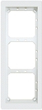 Alpha Communications 3Hx1W Module Panel Frame-White