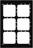 Alpha Communications 3Hx2W Module Panel Frame-Brown
