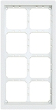 Alpha Communications 4Hx2W Module Panel Frame-White
