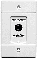 Alpha Communications Emergency Push Stat.-Momentary (SF154AM)