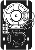Alpha Communications Str 5-Wire Panel Speaker/Micr.