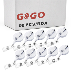 GOGO 50PCS Wholesale Nursing Badge Holder Lanyard Reels