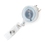 GOGO 10PCS Clear Badge Reel With Swivel Spring Clip