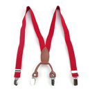 TopTie Kid's Suspenders Elastic Red Boy's Suspenders