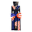 TopTie Men's USA FLAG Plaid Suspenders & Bow tie Set, Elastic and Adjustable