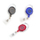 Officeship Carabiner Badge Holder Reels, Assorted Colors (3PCS Per Pack)