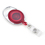 Officeship 10PCS Red Retractable Badge Clips