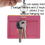 Black ID Badge Holder Reel 100 PCS Ideal For Holding A Key, ID, Proximity Card