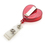 Officeship Red Heart Shape ID Card Badge Reels Bulk Sale 50 PCS