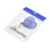 Officeship Blue Heart Shape ID Card Reels, Bulk Sale 50 PCS