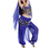 BellyLady Egyptian Belly Dance Costume, Halter Top, Hip scarf and Harem Pants