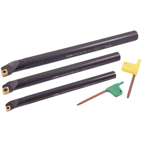 ABS Import Tools 3 PIECE 1/2-5/8 &amp; 3/4" SCLCR INDEXABLE BORING BAR SET (1001-0021)
