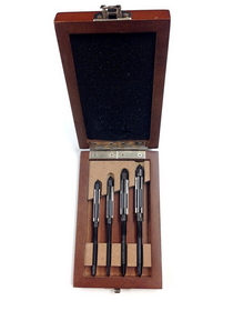 ABS Import Tools #8/A-5/A 4 PIECE HIGH SPEED STEEL ADJUSTABLE BLADE REAMER SET (2006-0024)
