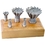 ABS Import Tools 5 PIECE 3/8 TO 1-7/8" HIGH SPEED STEEL DOVETAIL CUTTER SET (2006-0205)