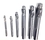 ABS Import Tools 6 PIECE HIGH SPEED STEEL 3 FLUTE SOLID PILOT COUNTERBORE SET (2007-0003)