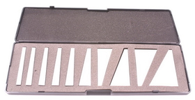 ABS Import Tools 10 PIECE 1-30 DEGREE ANGLE BLOCK SET (3402-0015)