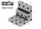 ABS Import Tools 3 X 3 X 3" STEPPED ANGLE PLATE (3402-0100)