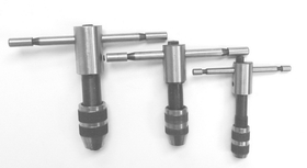 ABS Import Tools 3 PIECE RATCHET T-HANDLE TAP HOLDER SET (3900-0240)