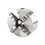 ABS Import Tools 3" 4-JAW PLAIN BACK SELF-CENTERING LATHE CHUCK (3900-0423)