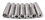 ABS Import Tools 1/8~1/2" BY 16THS MT2 7 PIECE ROUND COLLET SET (3900-0850)