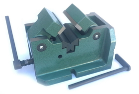 ABS Import Tools 4" HORIZONTAL/VERTICAL MACHINE VISE - HOLDS SHAFTS &amp; ROUND PARTS (3900-1720)